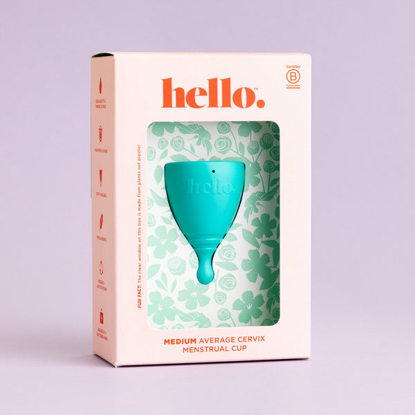 Menstruacinė taurelė "Hello Cup" (M dydis)