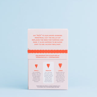 Menstruacinė taurelė "Hello Cup" (M dydis)