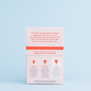 Menstruacinė taurelė "Hello Cup" (L dydis)