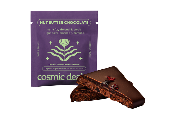 Riešutų pastos šokoladas Salty Fig & Roasted Almond (dėžutė 4x20 g)