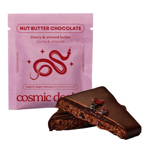 Riešutų pastos šokoladas Cherry & Almond Butter 20 g