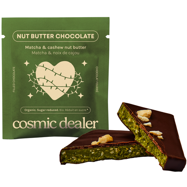 Riešutų pastos šokoladas Matcha & Cashew 20 g