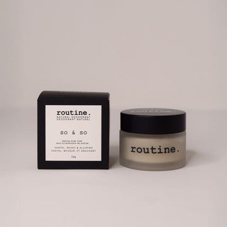 Routine. dezodorantas So & So (be sodos, jautriai odai) (naujiena)