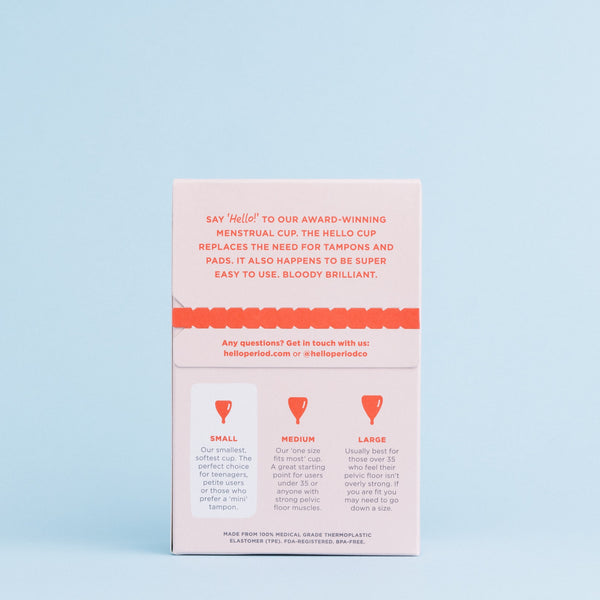 Menstruacinė taurelė "Hello Cup" (S dydis)