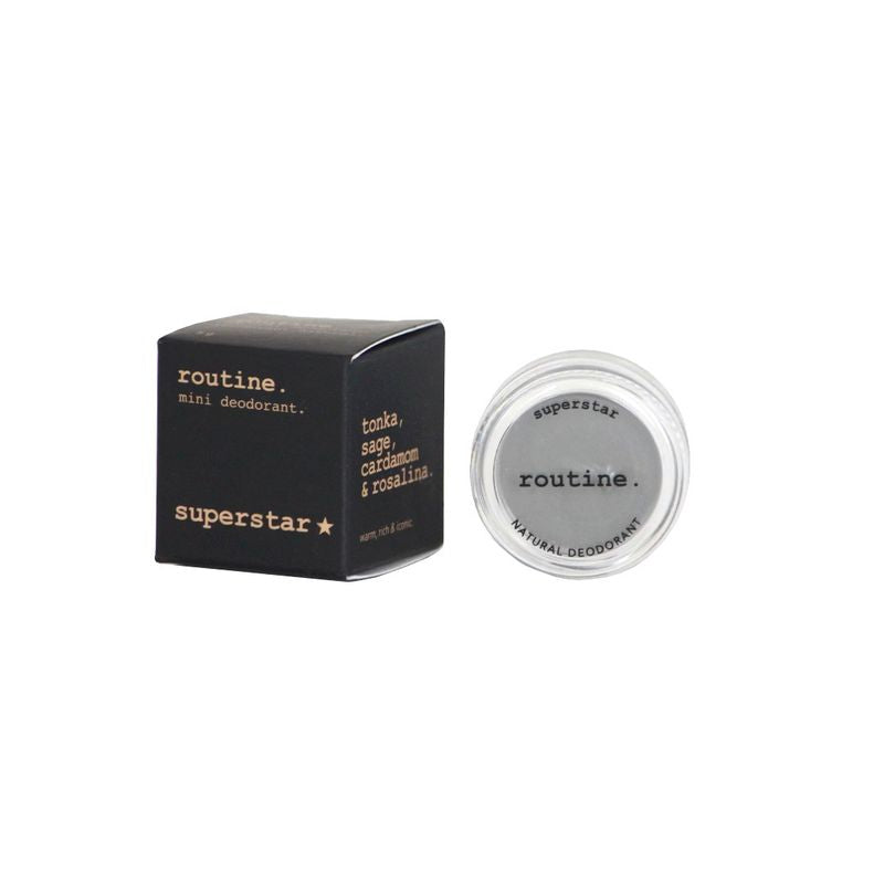 Routine. dezodorantas SUPERSTAR (su aktyvintąja anglimi)