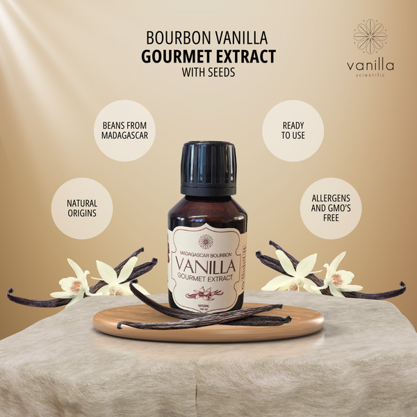 Gourmet burbono vanilės ekstraktas 100 ml